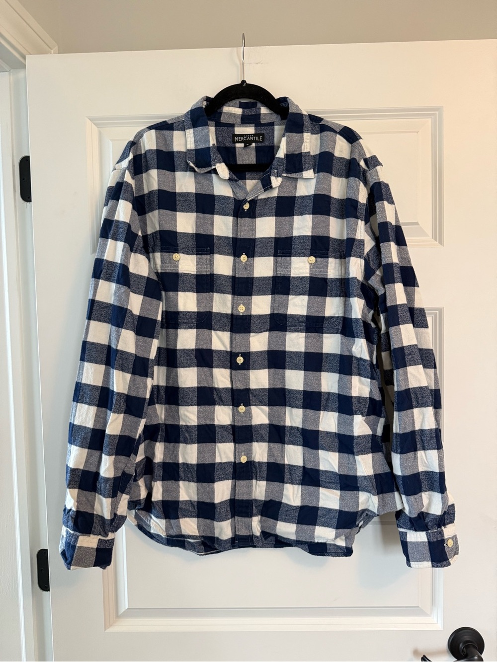 J.Crew Buffalo Check Flannel Shirt